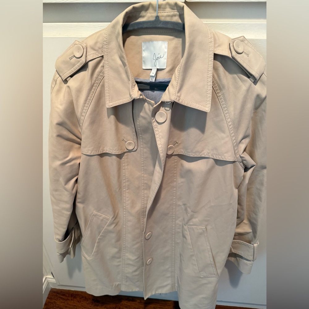 Joie Classic Beige Trench Coat